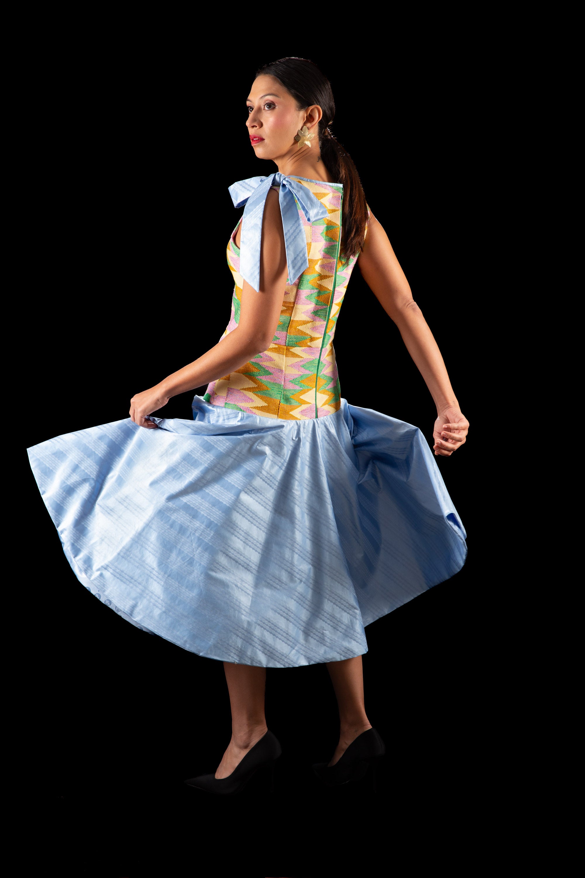 Yasmina dress Sapphire