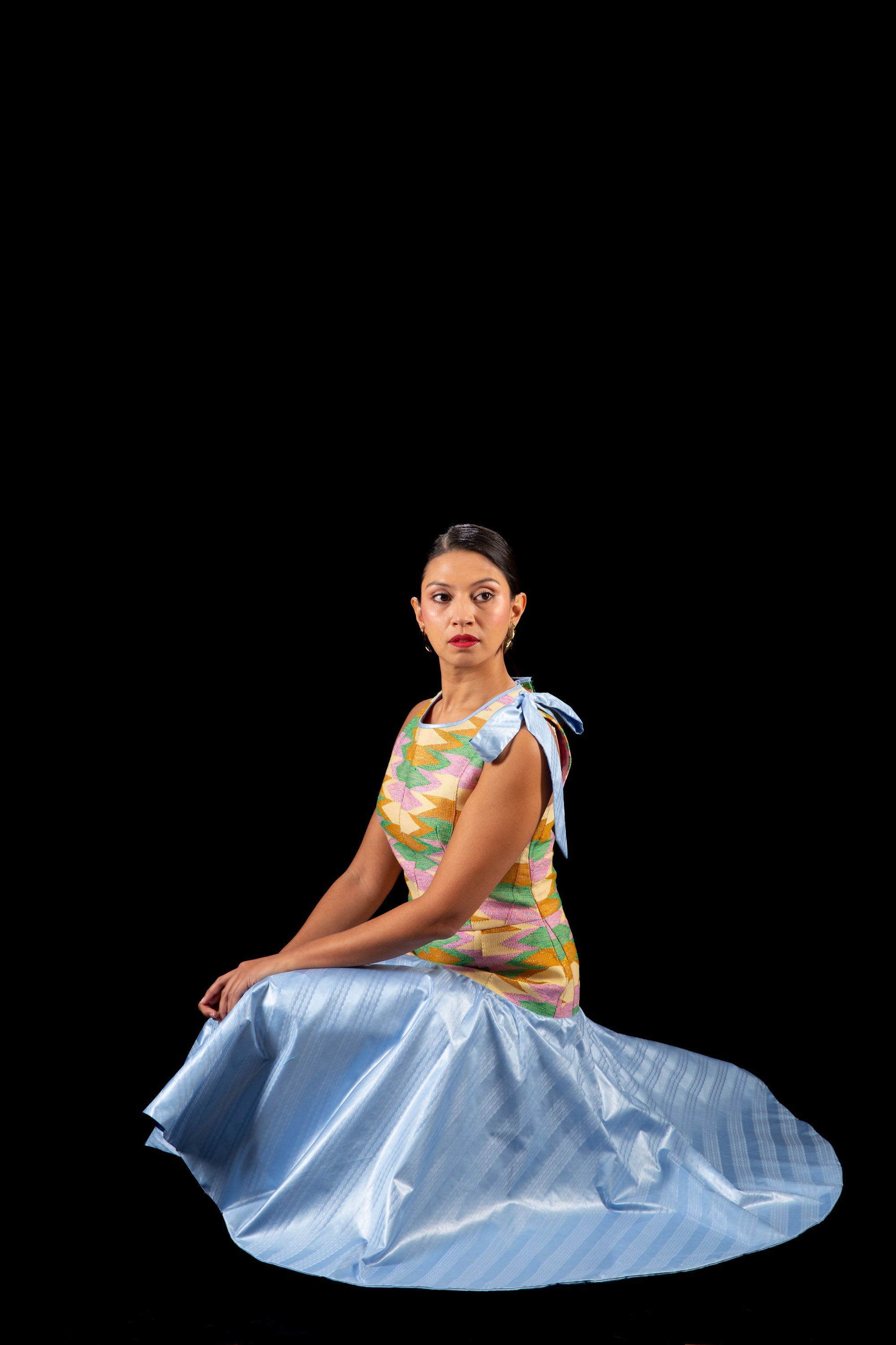 Yasmina dress Sapphire